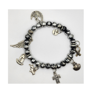 Black Charm Bracelets